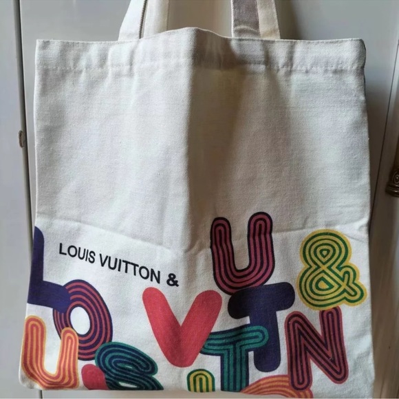 Louis Vuitton multicolor Limited edition Canvas Eco Tote Bag handbag - Picture 7 of 9